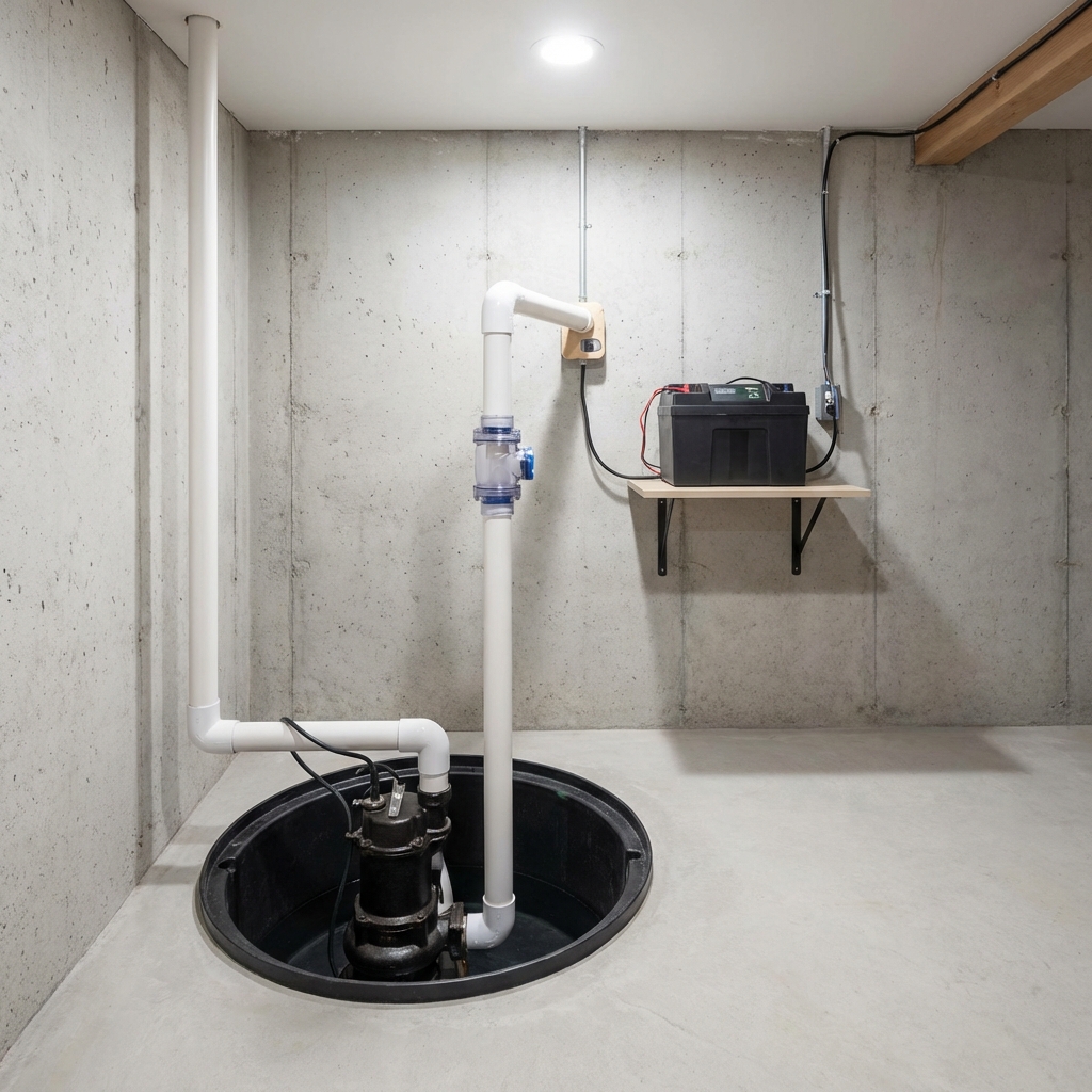 Professional Sump Pump Installation